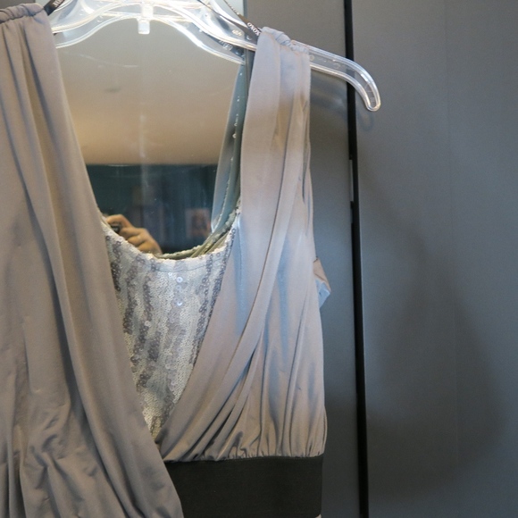 Silver Party Dress - Picture 2 of 8